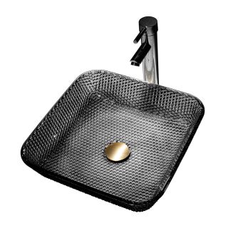 Раковина стеклянная ABBER Glas AK2311B 39см чёрный